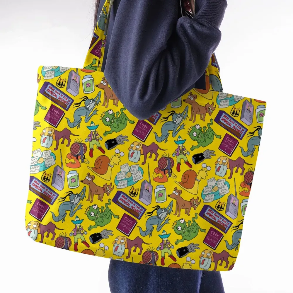 Treehouse of Horror The Simpson Large Tote Bag - 2