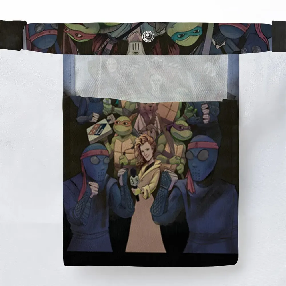 Turtles vs Ninja Teenage Mutant Ninja Turtles Large Tote Bag - 3