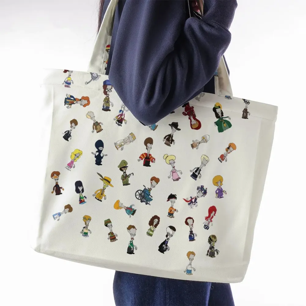 Roger persona Pop culture American Dad Large Tote Bag - 2