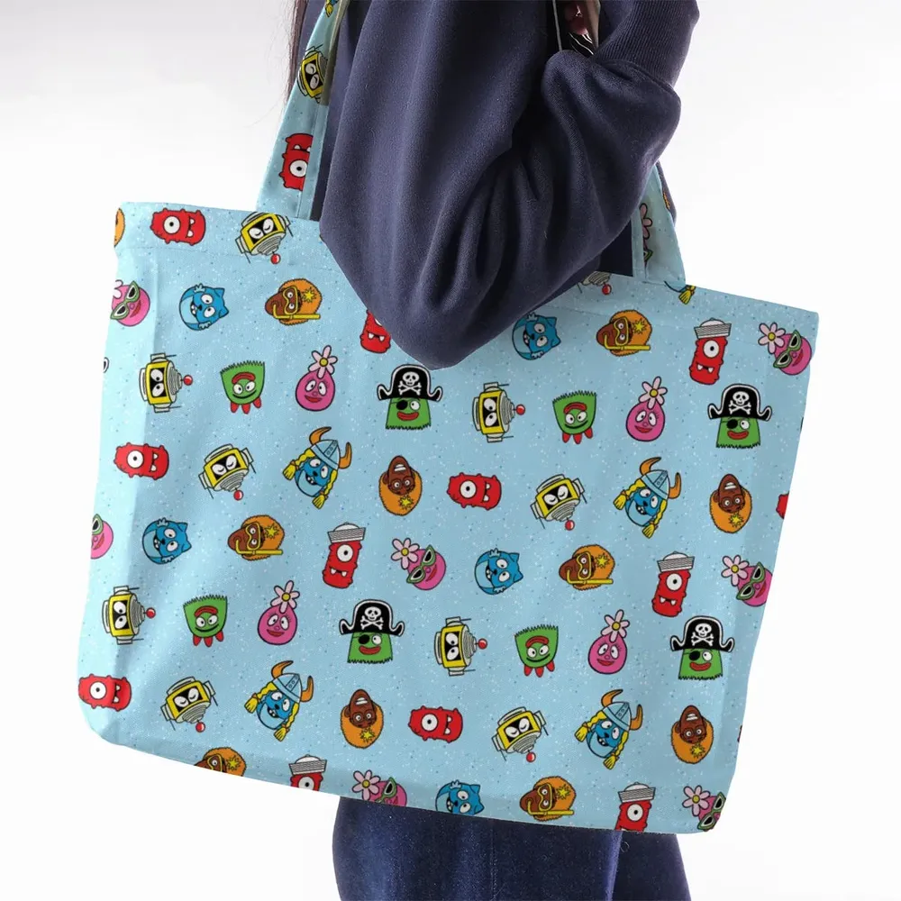 Yo Gabba Gabba Star Wars Mashup Large Tote Bag - 2