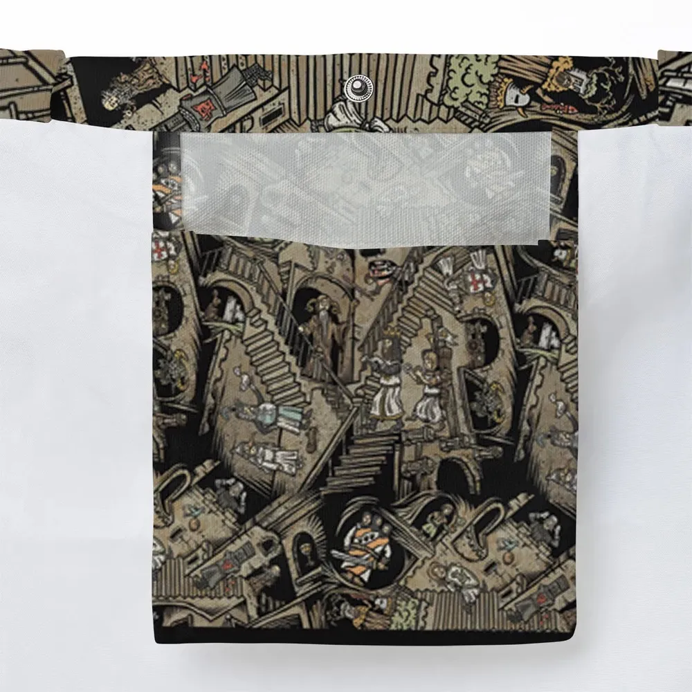 Monty Escher’s Relativity Large Tote Bag - 3