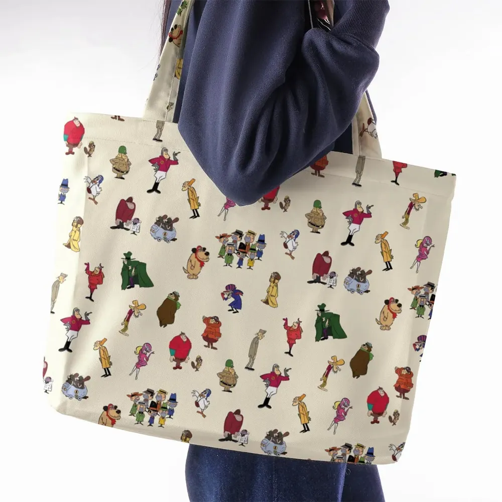 Wacky Races Characters Large Tote Bag - 2