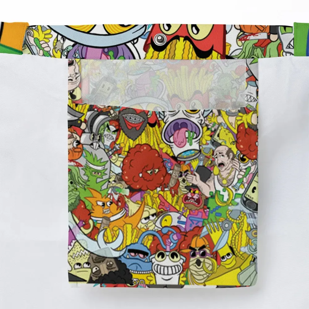 Pure Chaos Aqua Teen Hunger Force Large Tote Bag - 3