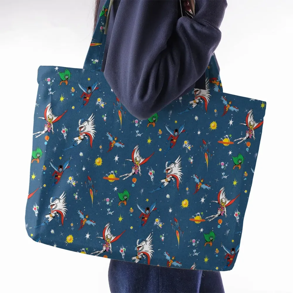 Battle of the Planets Large Tote Bag - 2