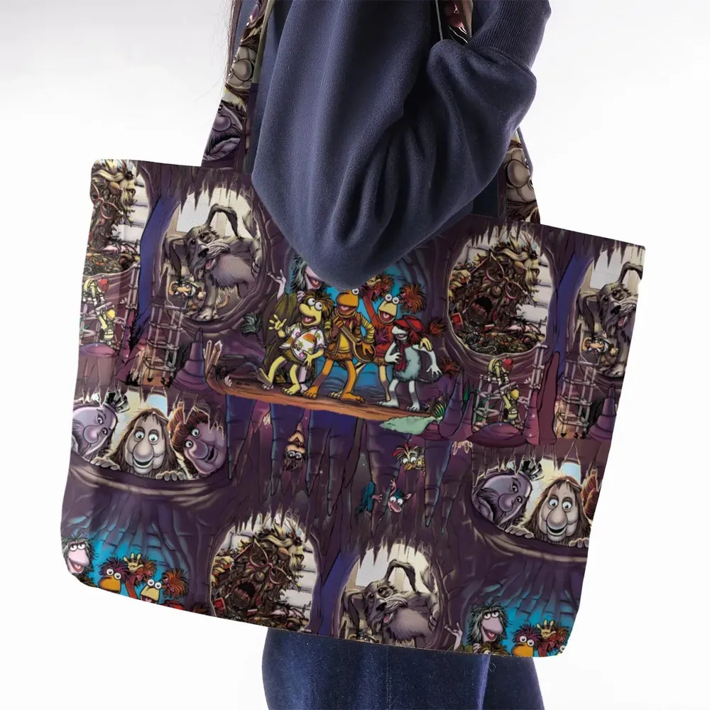 It's All Connected Fraggle Rock Large Tote Bag - 2