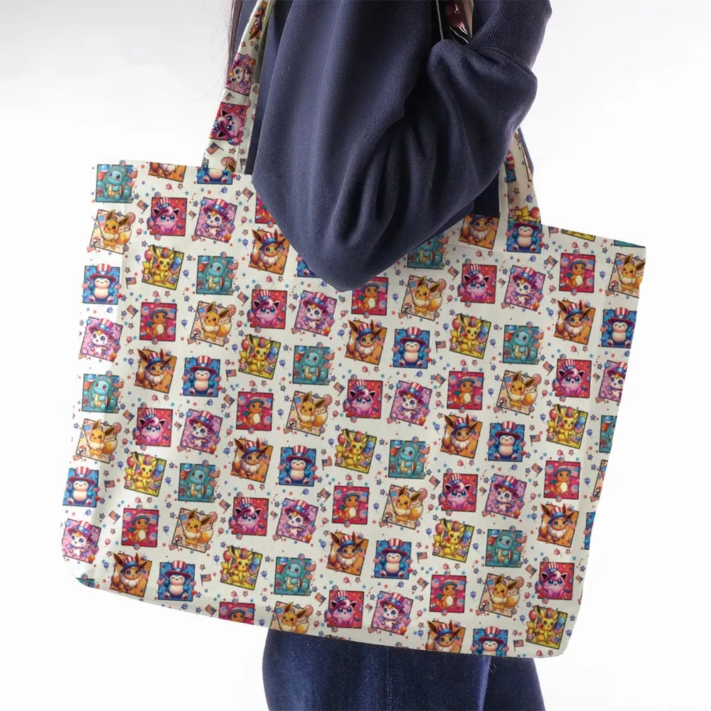 Chill The 4th Out Pokemon Large Tote Bag - 2