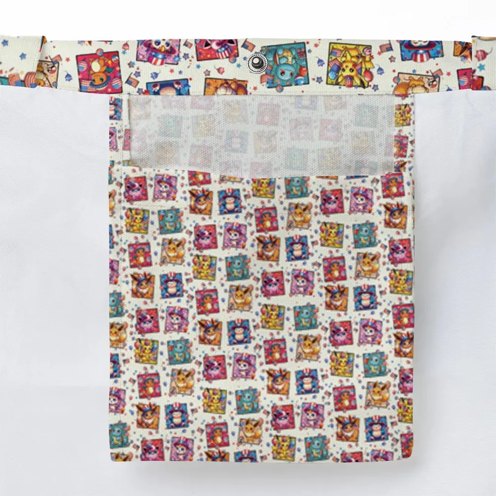 Chill The 4th Out Pokemon Large Tote Bag - 3