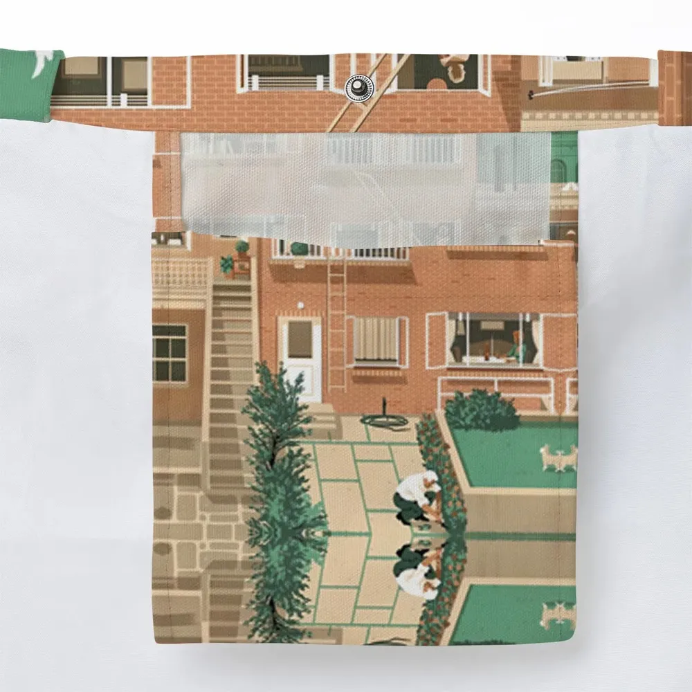 Rear Window Large Tote Bag - 3