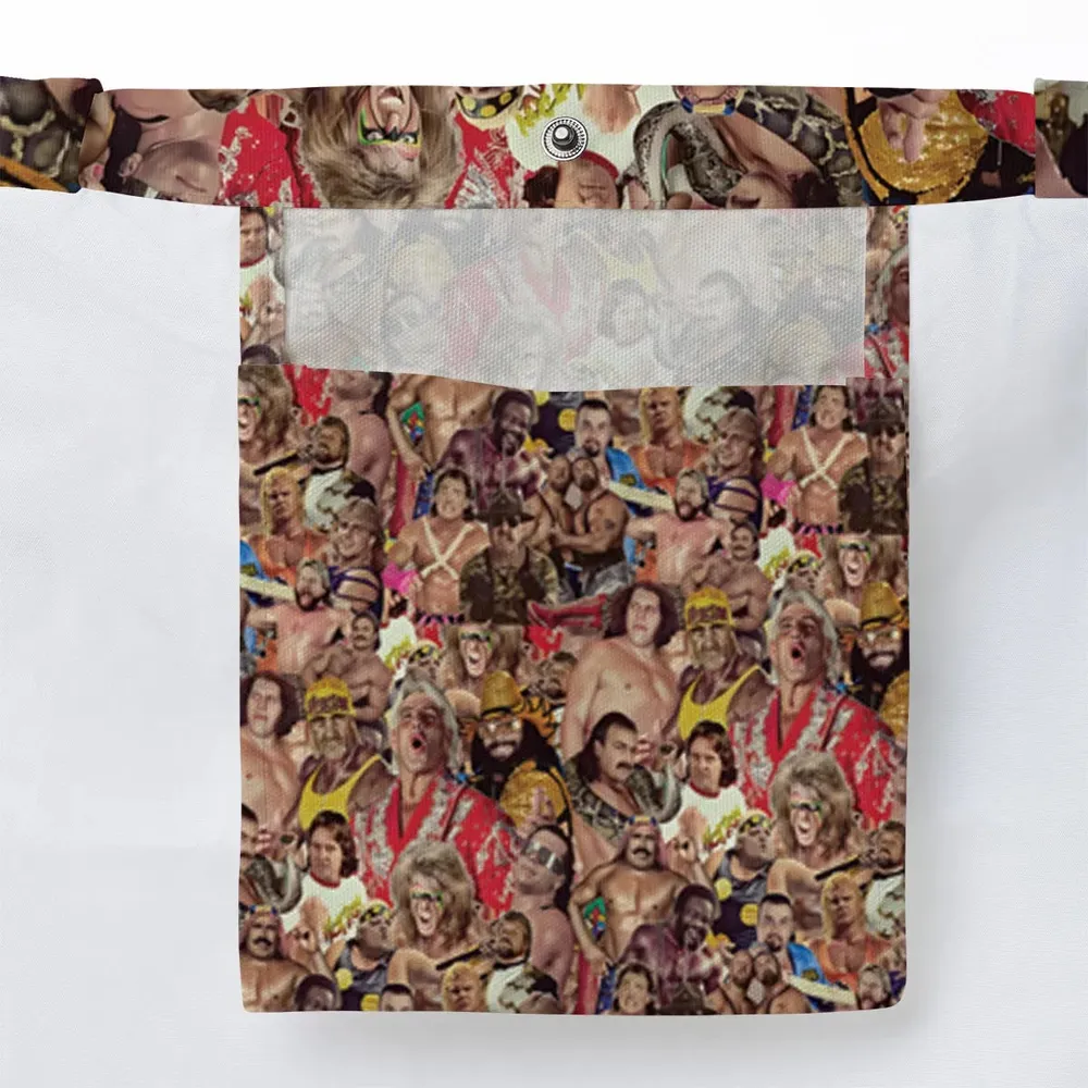 Pro Wrestlers Large Tote Bag - 3