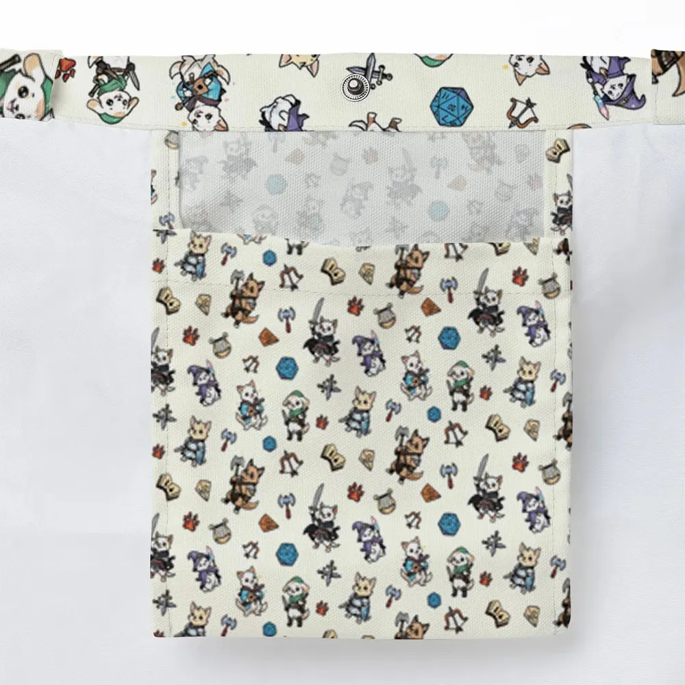 Dungeons and Dogs DnD Large Tote Bag - 3