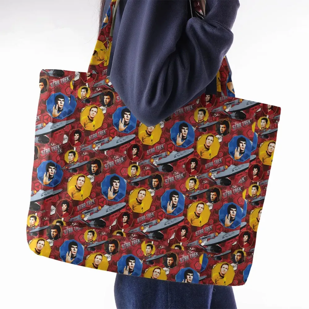 Boldly Star Trek Large Tote Bag - 2
