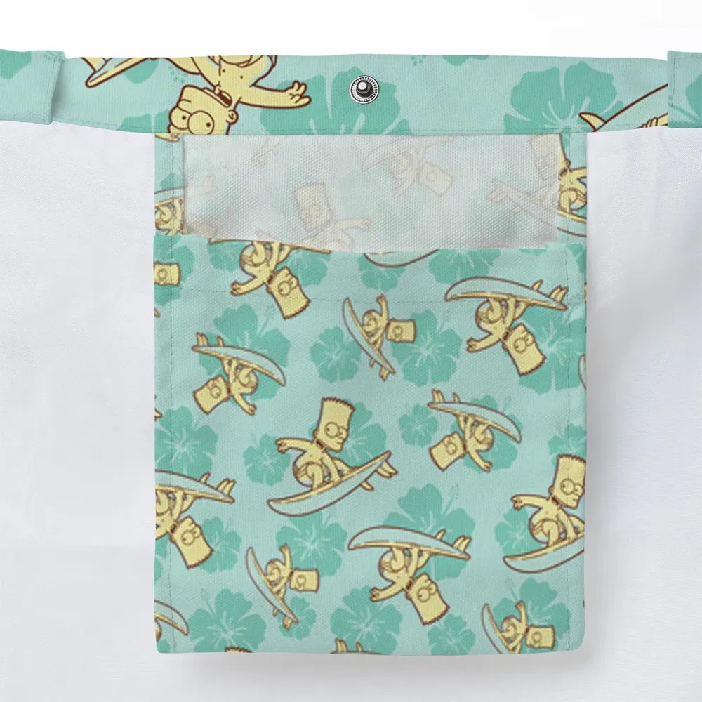 Surfing Simpsons The Simpsons Large Tote Bag - 3