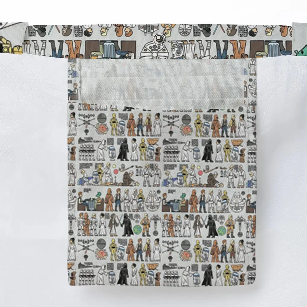 Egyptian Galaxy Wars Large Tote Bag - 3