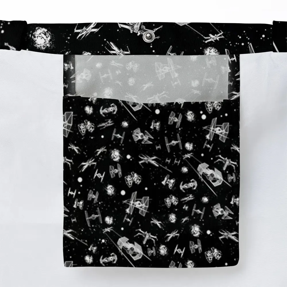Space Ship Battle Star Wars Large Tote Bag - 3