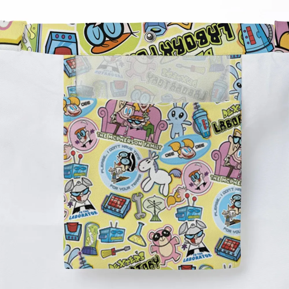 Dee Dee Mandark Dexter's Laboratory Funny Large Tote Bag - 3