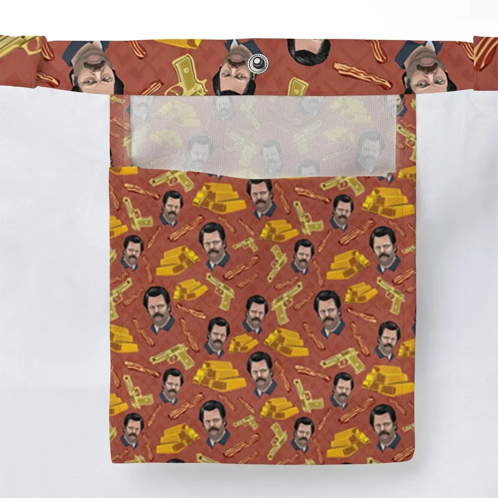 A Swan Song Parks and Recreation Large Tote Bag - 3
