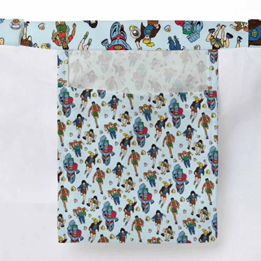 Save The Planet Captain Planet and the Planeteers Large Tote Bag - 3