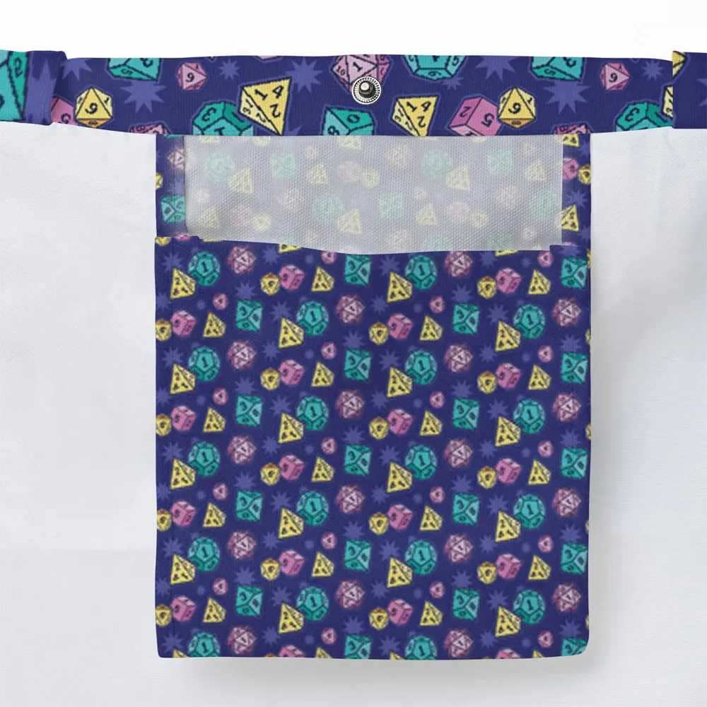 Pixel Dice DnD Large Tote Bag - 3