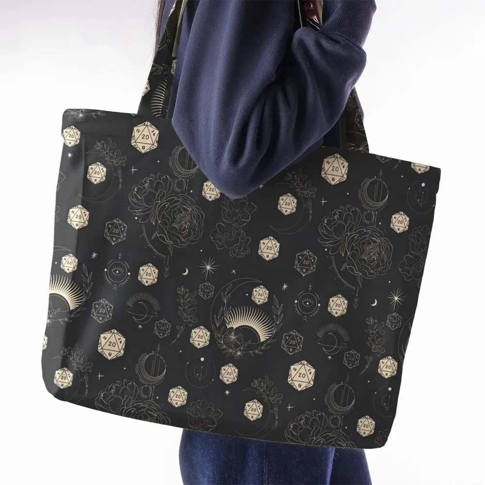 Explosion Dice DnD Large Tote Bag - 2