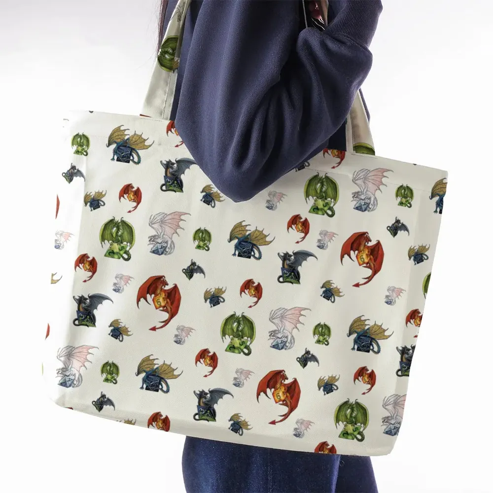 Dragon Dice DnD Large Tote Bag - 2