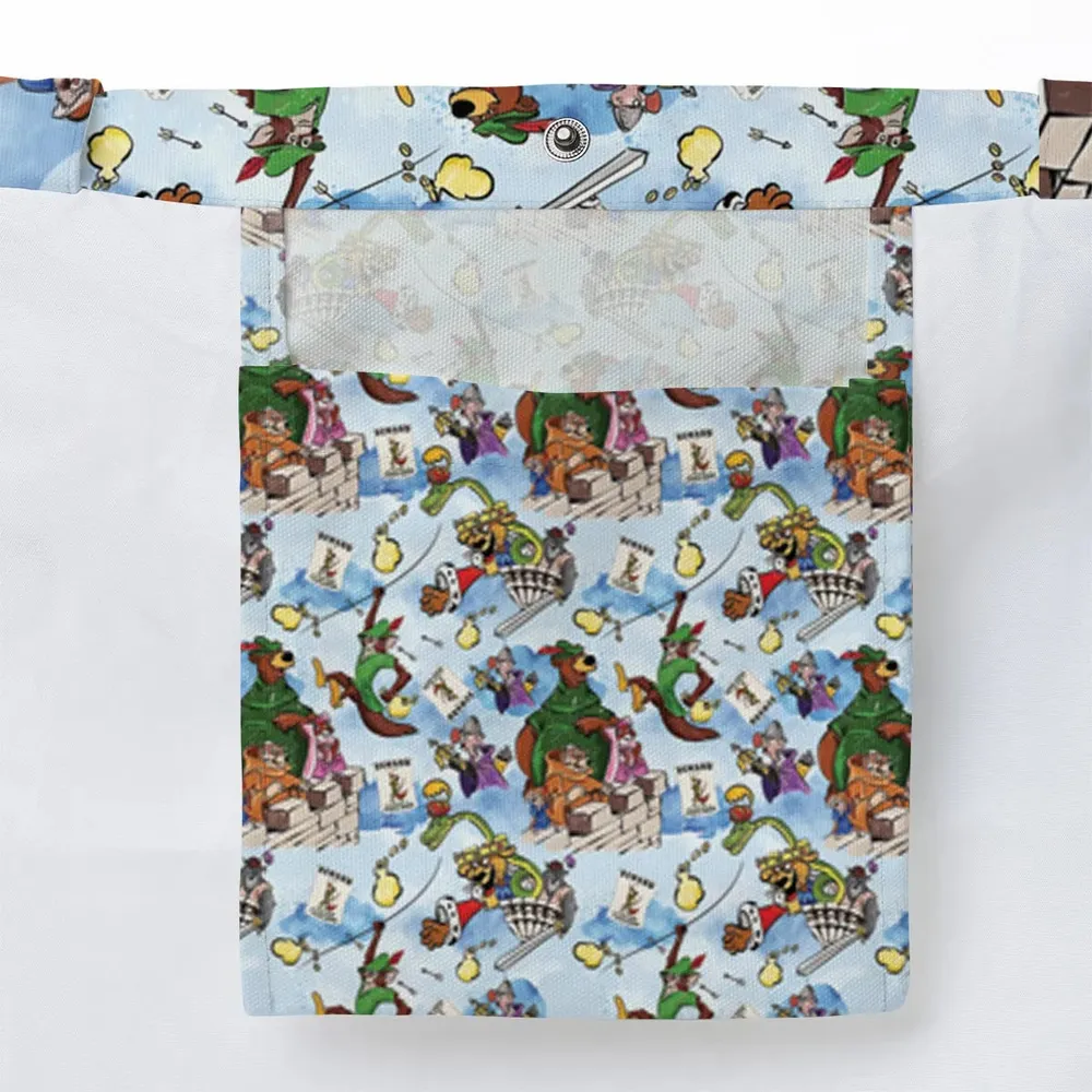 Robin Hood Characters Pattern Large Tote Bag - 3