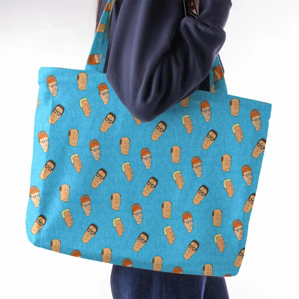 Yup Mmhmm King Of The Hill Large Tote Bag - 2
