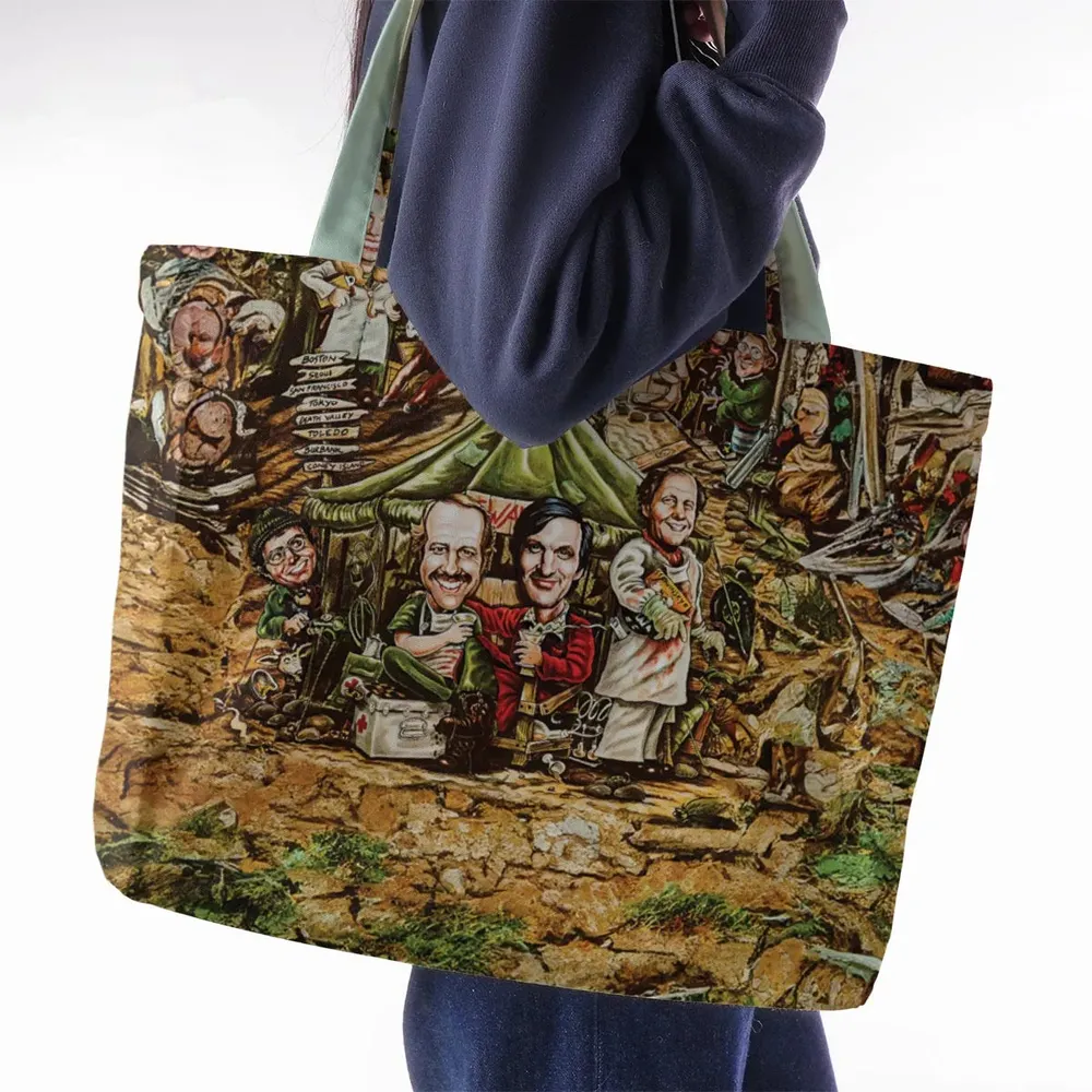 M*A*S*H Movie Art Large Tote Bag - 2