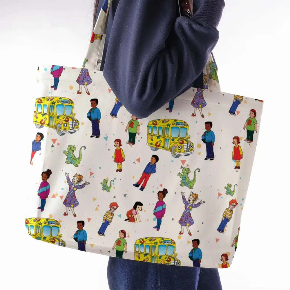 The Magic School Bus Characters Large Tote Bag - 2