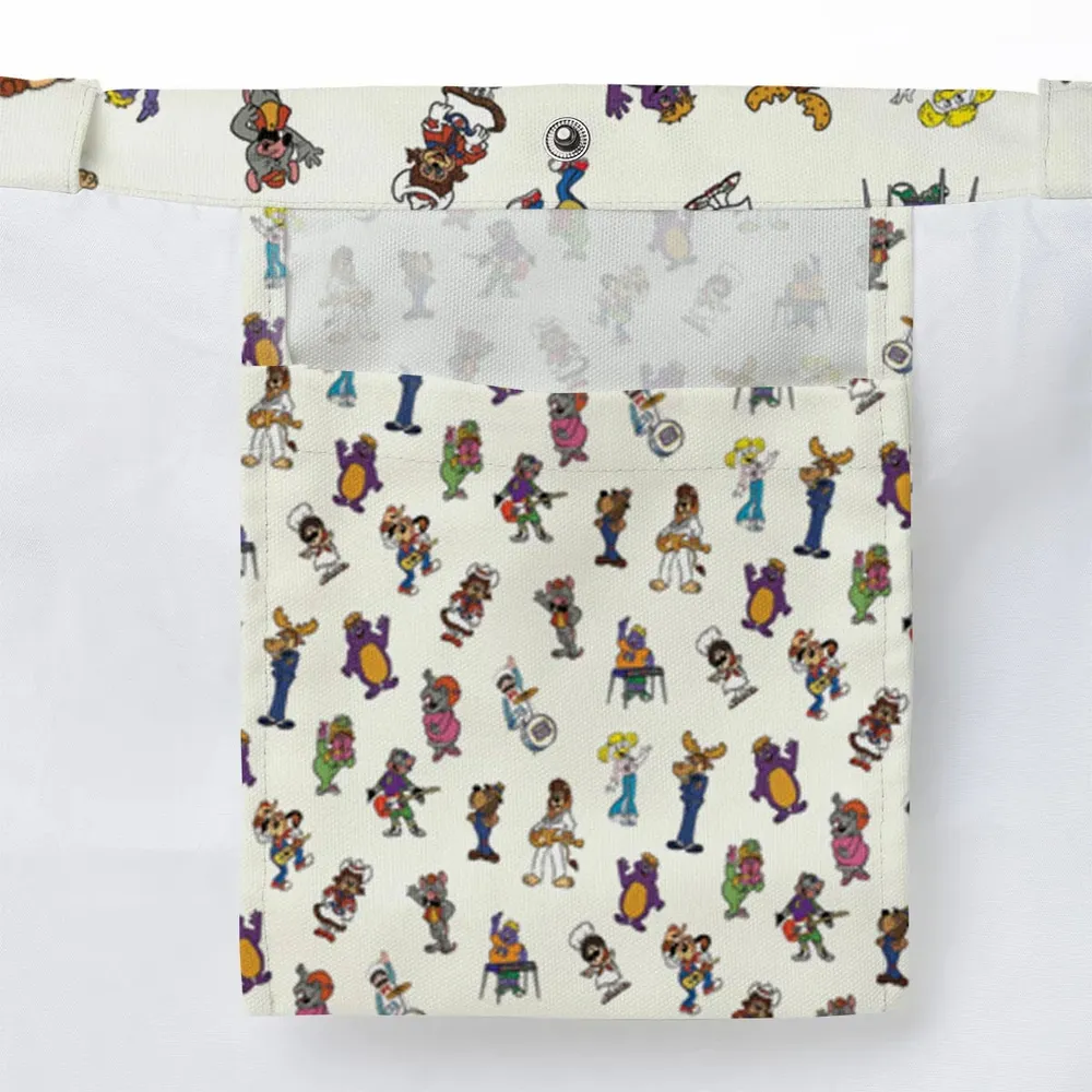 80s Pizza Time Theater Chuck E Cheese Large Tote Bag - 3