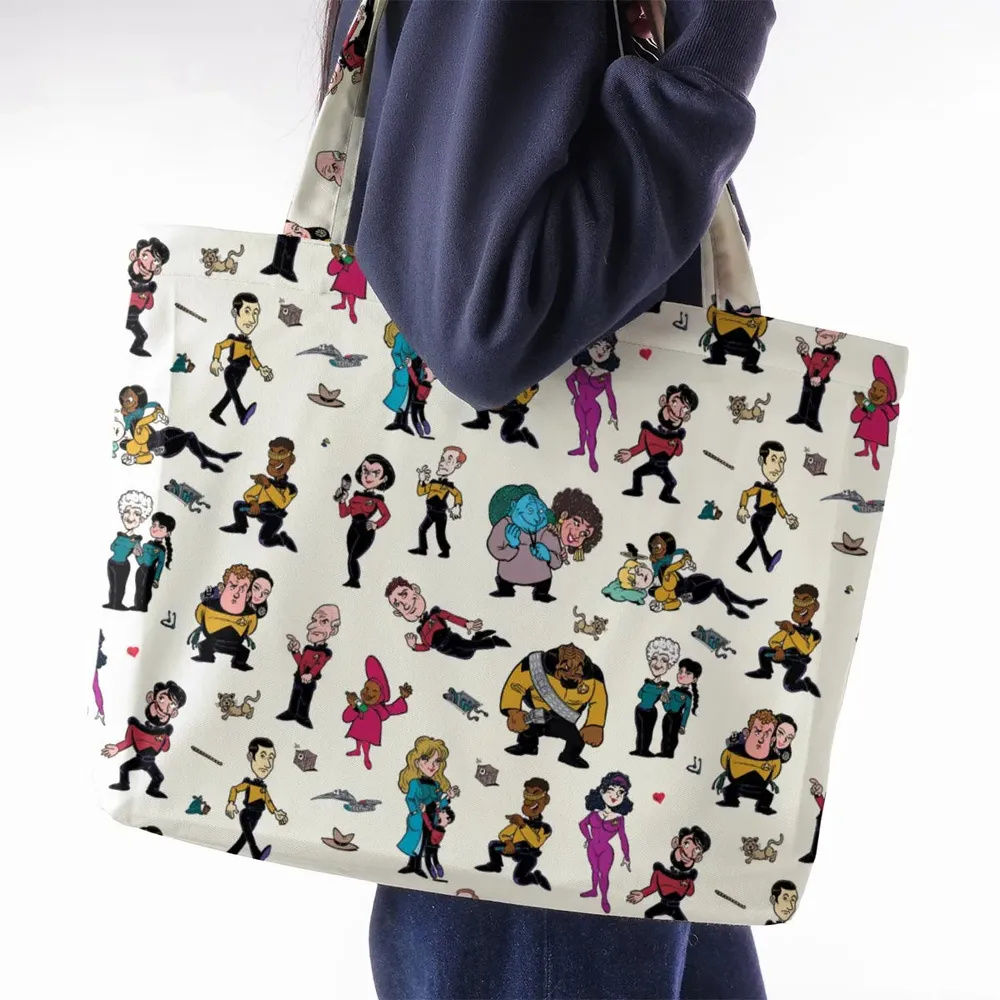 Star Trek TNG Tribute Large Tote Bag - 2