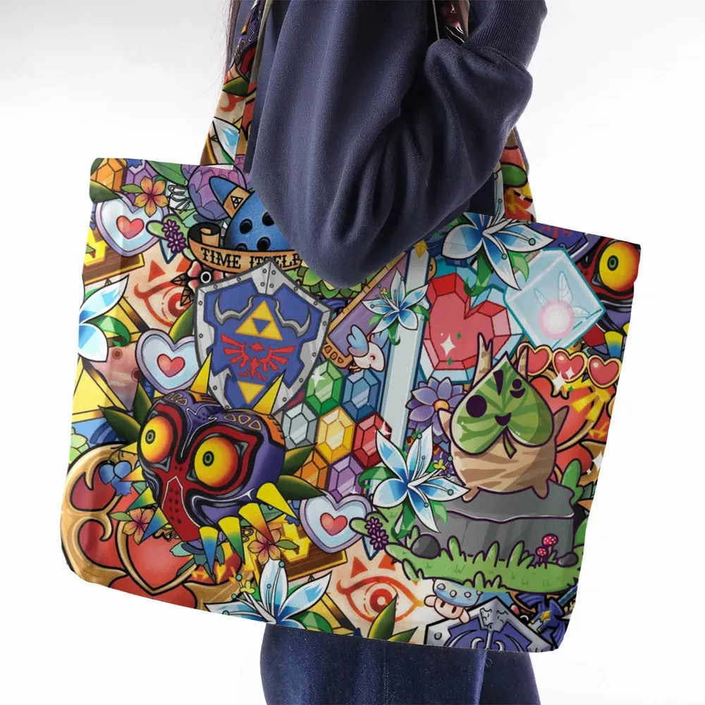 A Majora's Mask The Legend of Zelda Large Tote Bag - 2