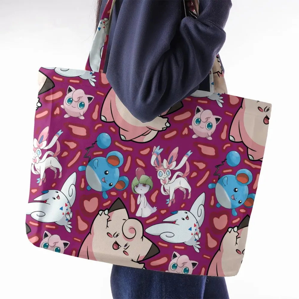 Fairy Type Pokemon Large Tote Bag - 2