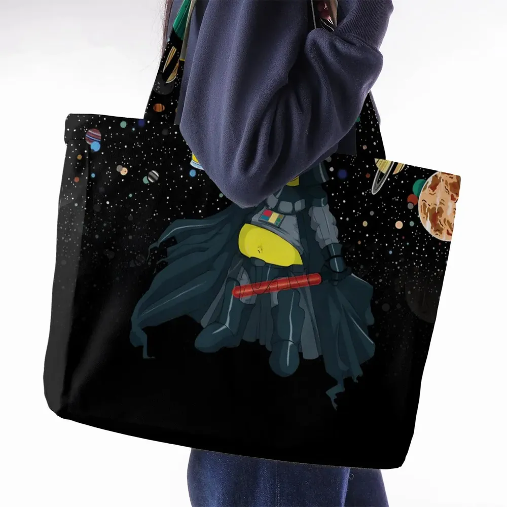 Simpson Darth Vader Welcome To The Drink Side Large Tote Bag - 2