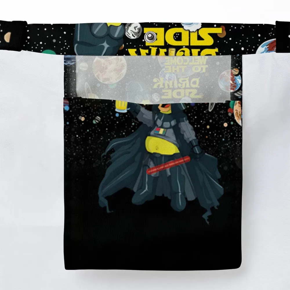 Simpson Darth Vader Welcome To The Drink Side Large Tote Bag - 3