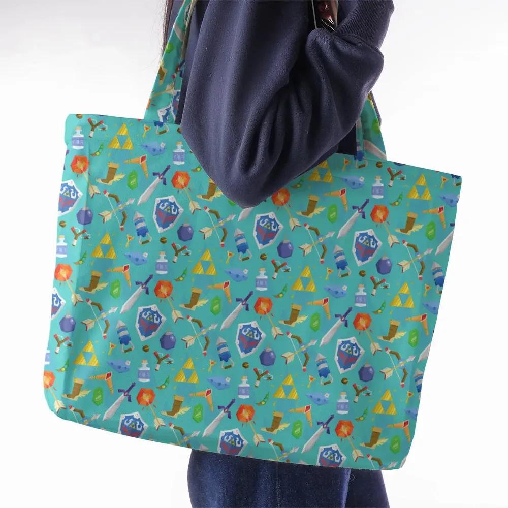 Zelda Korok Large Tote Bag - 2