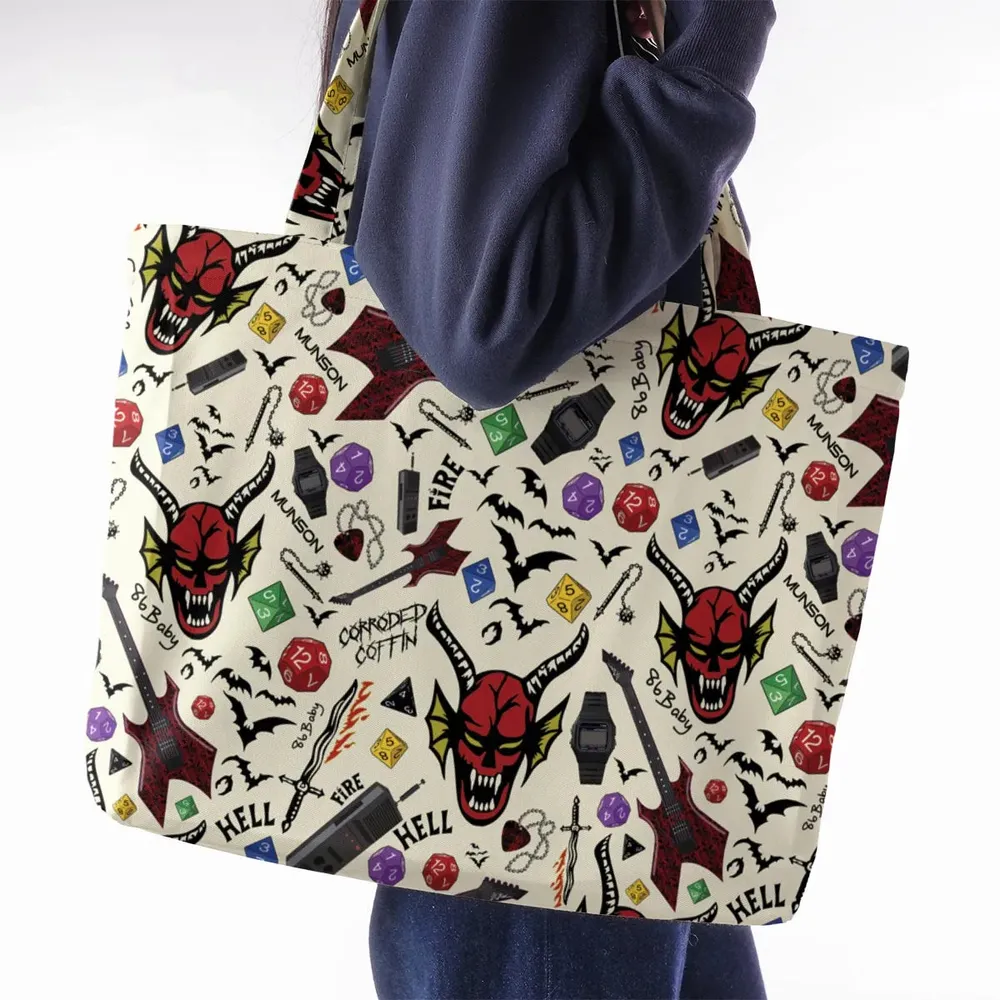 Hellfire Club Stranger Things Large Tote Bag - 2
