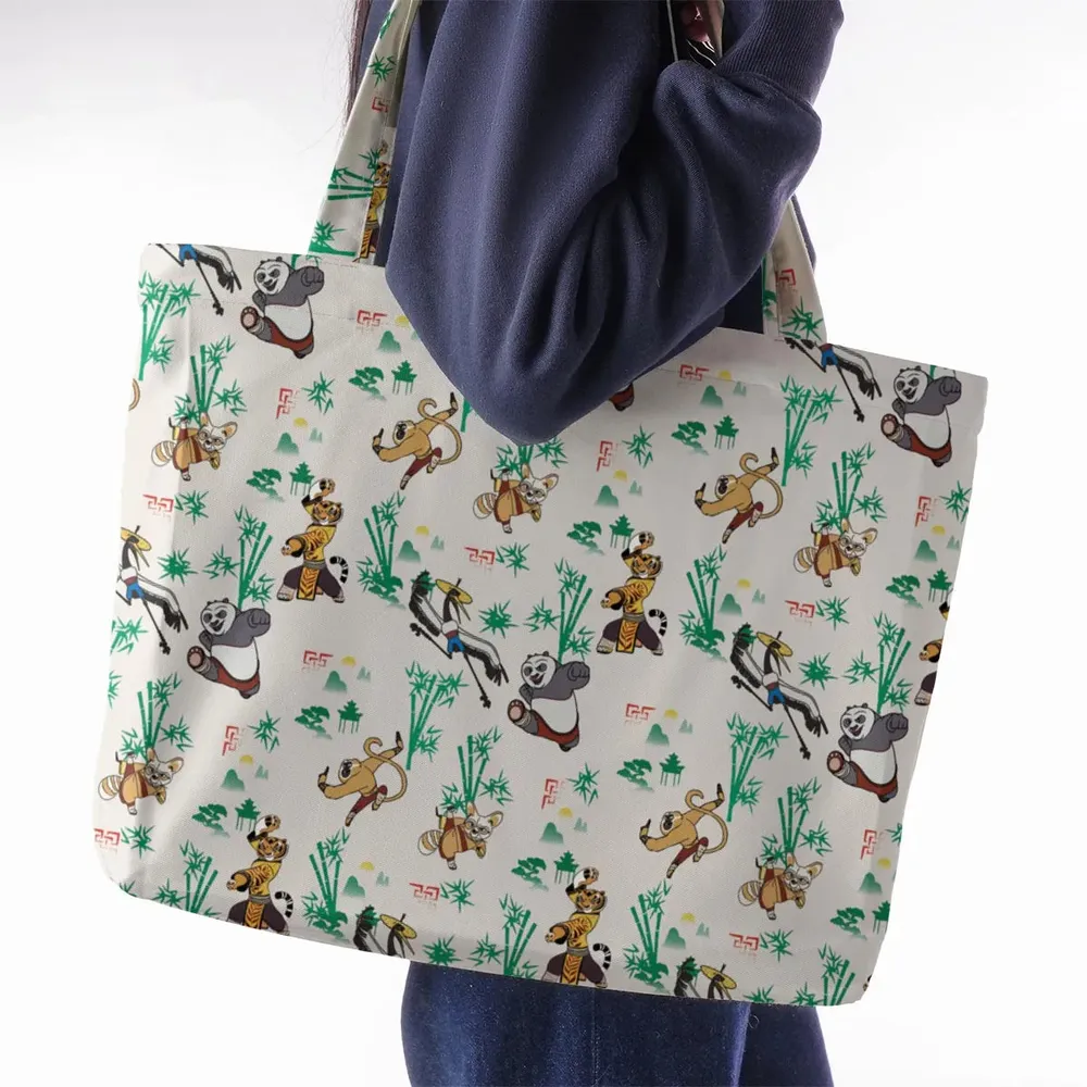 Kung Fu Panda Characters Large Tote Bag - 2