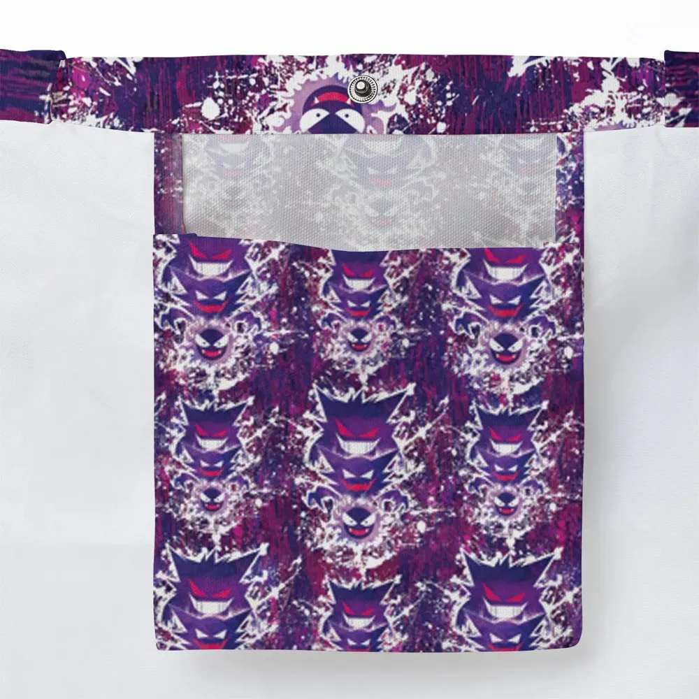 Ghostly Evolution Ghastly Haunter Gengar Pokemon Large Tote Bag - 3