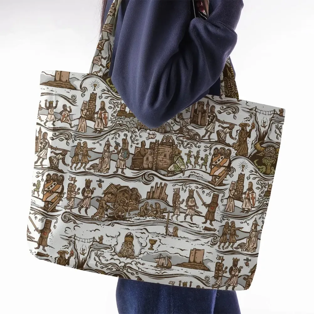 The Tapestry Journey Monty Python Large Tote Bag - 2