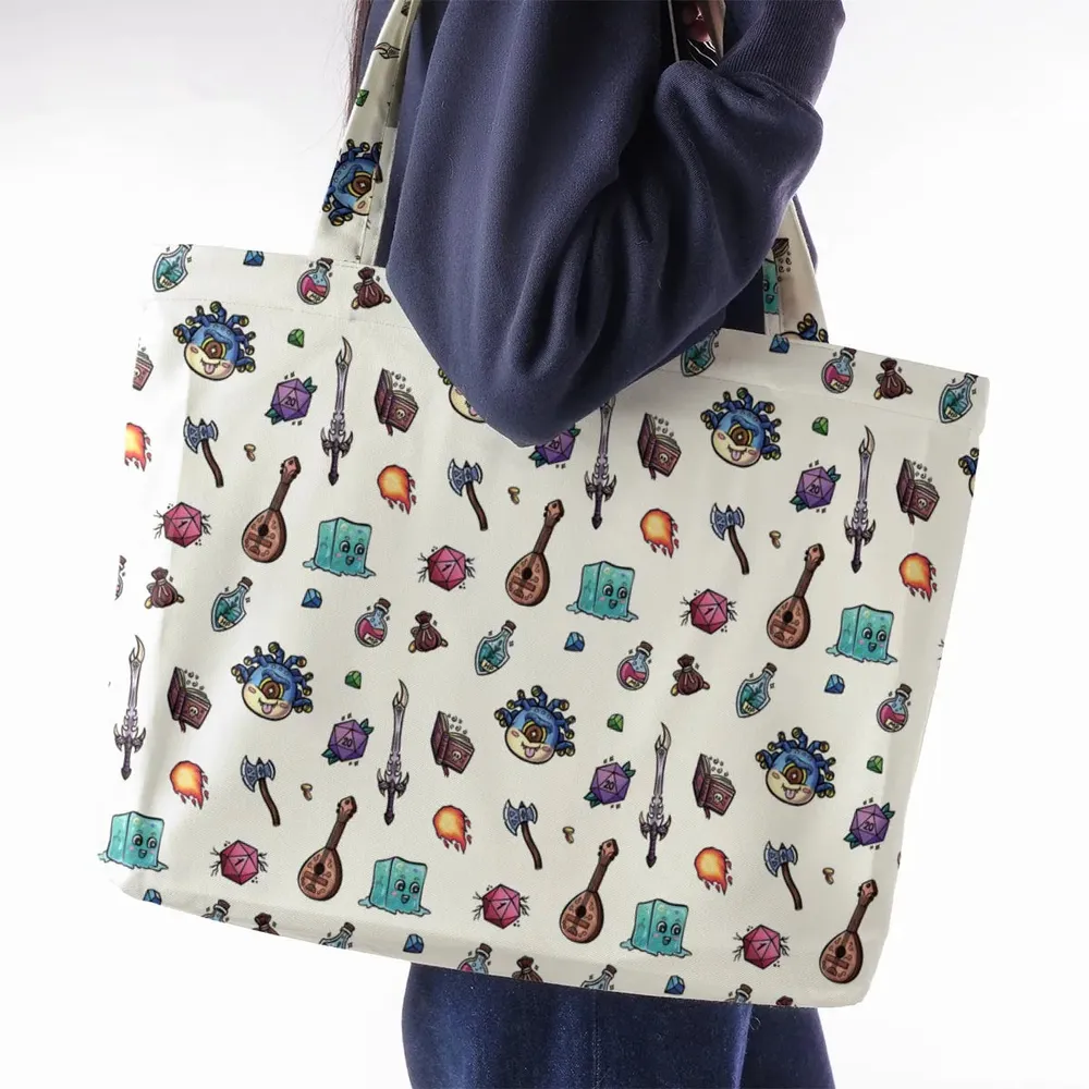 RPG Classics Pack DnD Large Tote Bag - 2
