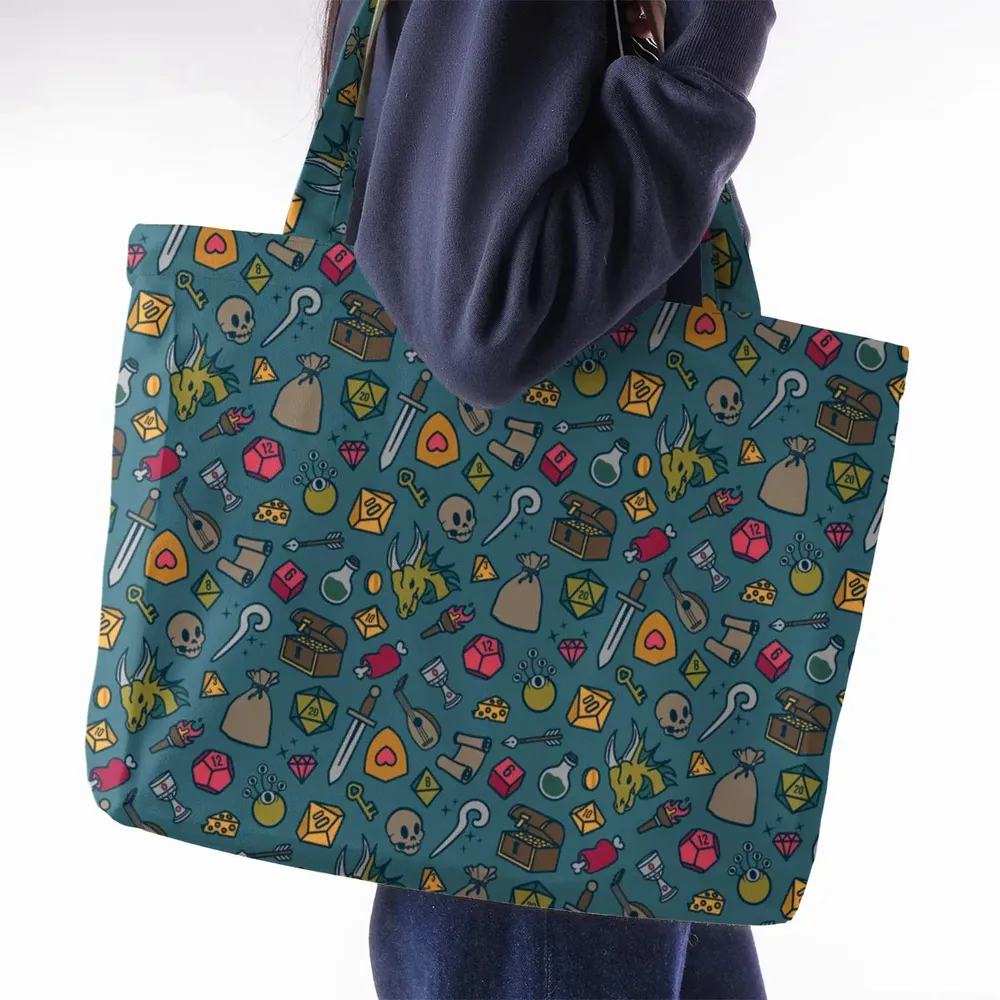 Play Your Role DnD Large Tote Bag - 2