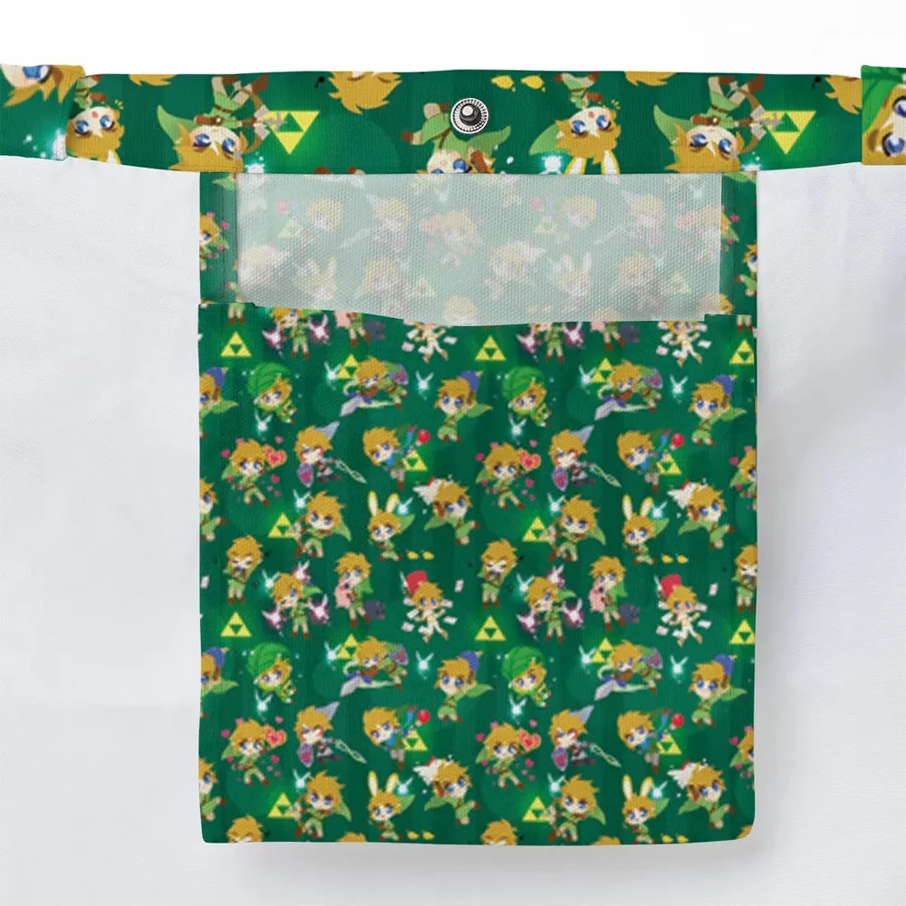 Cute Link Posing The Legend Of Zelda Large Tote Bag - 3
