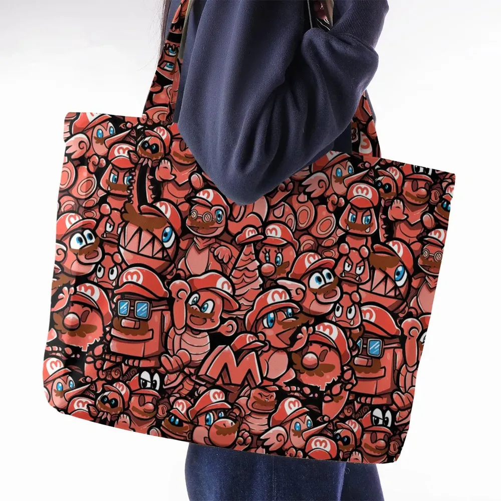 Cappy Party Mario Odyssey Super Mario Large Tote Bag - 2
