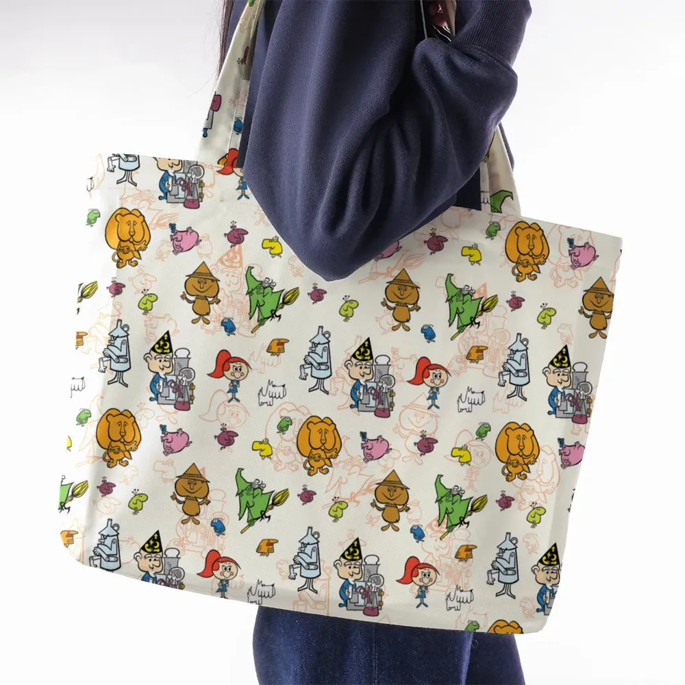 Chibi Tales Of The Wizard Of Oz Large Tote Bag - 2