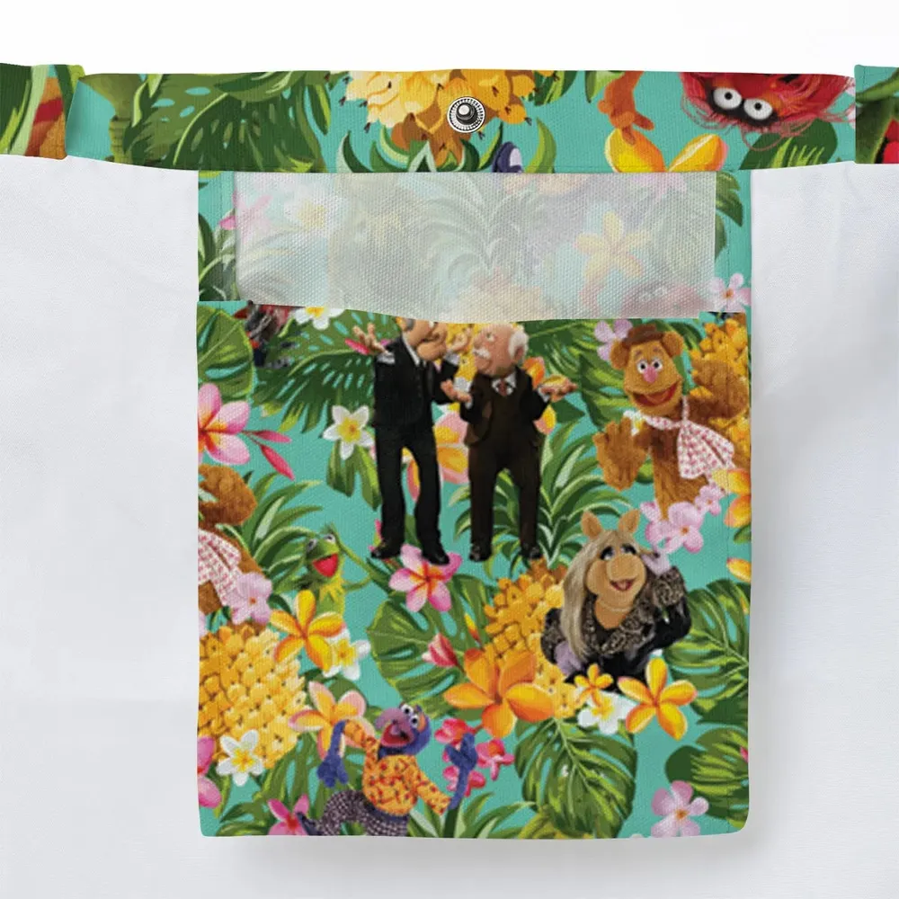 Statler And Waldorf Muppets Tropical Large Tote Bag - 3