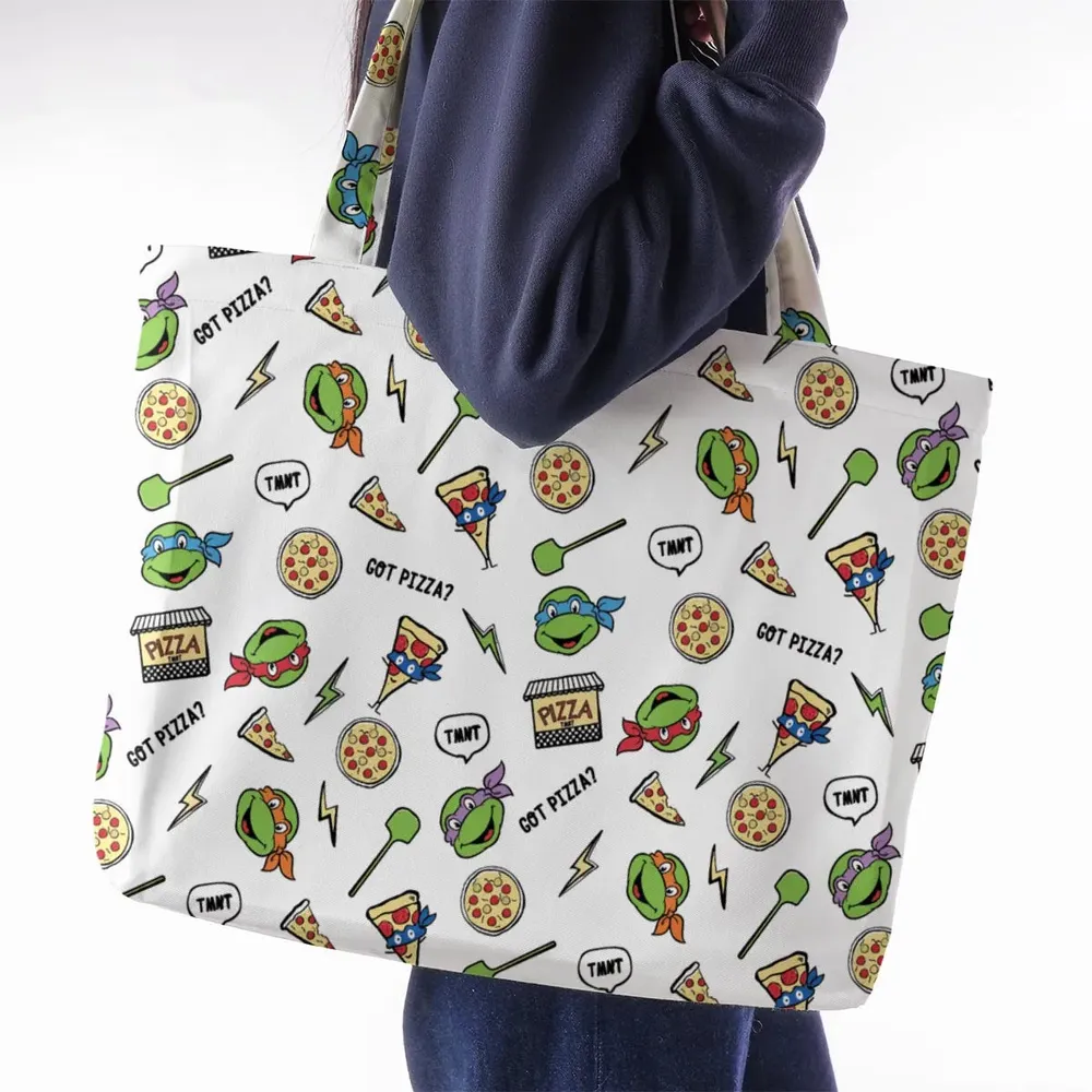 Got Pizza Teenage Mutant Ninja Turtles Large Tote Bag - 2