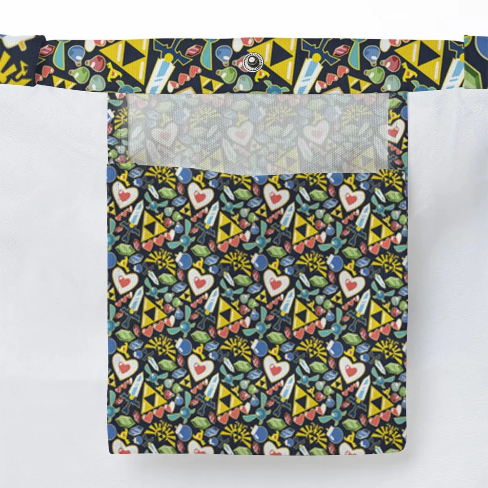 Zelda Theme Items Large Tote Bag - 3