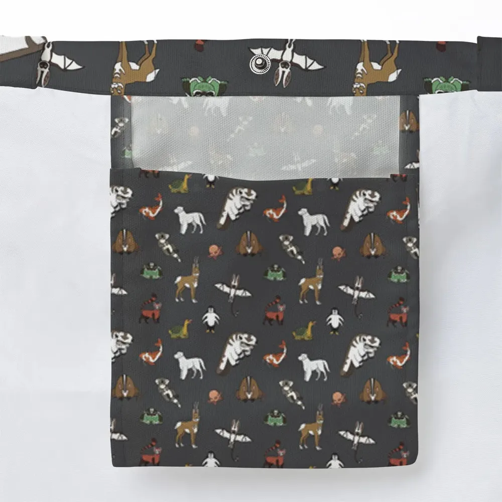 Menagerie Appa Sky Bison Momo Naga Pabu Avartar The Last Airbender Large Tote Bag - 3