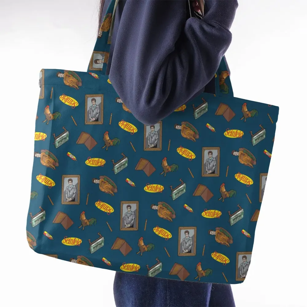 Seinfeld Kramer Icons Pop Culture Large Tote Bag - 2