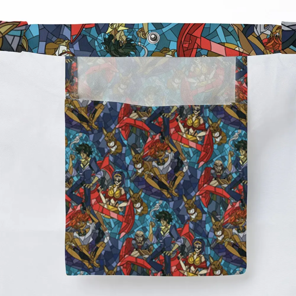 Spike Spiegel Faye Valentine Edward Wong Cowboy Bebop Large Tote Bag - 3